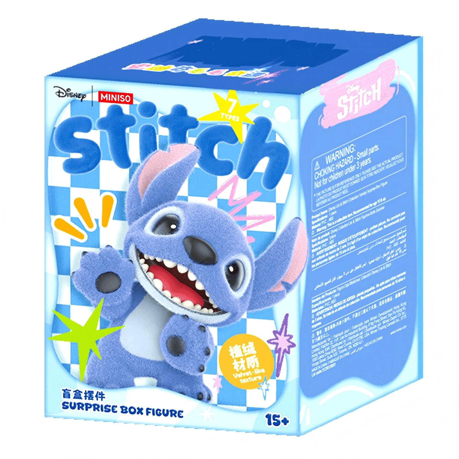 Amazon.co.jp: MINISO ディズニー リロ&スティッチ フロックド